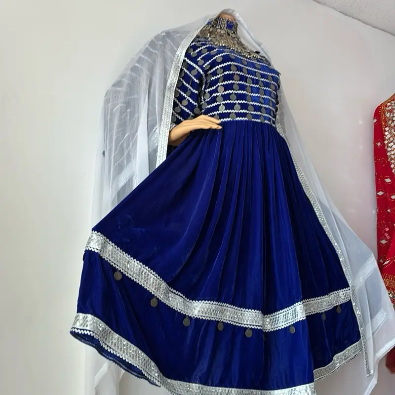 Stylish AFG Blue Dresses for Women, Casual Everyday Wear