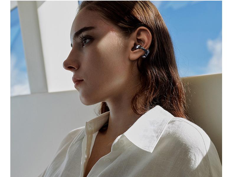 Sanag S8S Ultra Ear Clip Earbuds - 50H Playtime IPX67 Waterproof for Sports Running Office