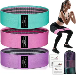 3 Set of Stretch Bands+2 Dual Sided Gliding Sliding Discs