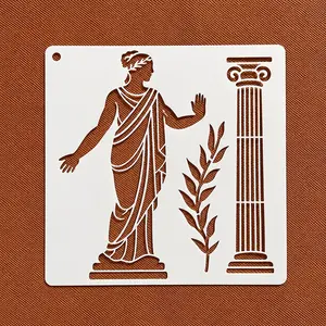 Greek Athena Stencil