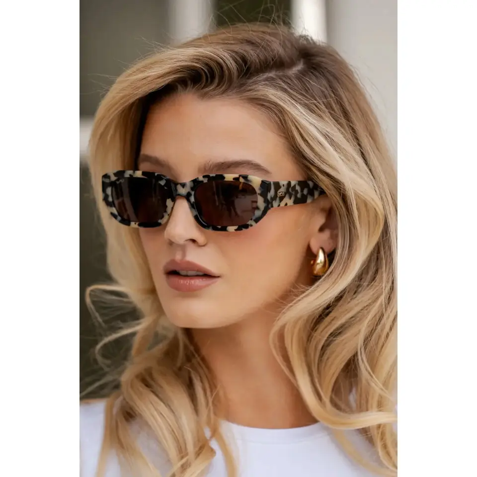 London Beige Tortoise / Amber Lens Polarized Sunglasses