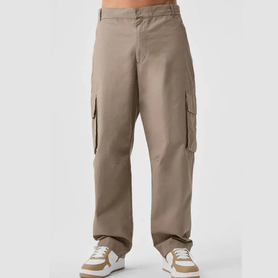 Coofandy Men's Cargo Ripstop Trousers - Menswear, Casual Straight Pants with Reinforced Nylon Fabric, Multi-Pocket Utility Design, Breathable Weather-Resistant Finish for Sports, Outdoor Adventures, Fitted, Stylish