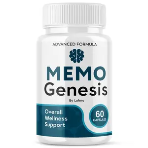 Memo Genesis Capsules Nootropic All Natural Formula Brain Supplement (60 ct)