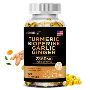 Soomiig Turmeric Health Supplement – ​​Supports Bone and Joint Health, 120 Capsules
