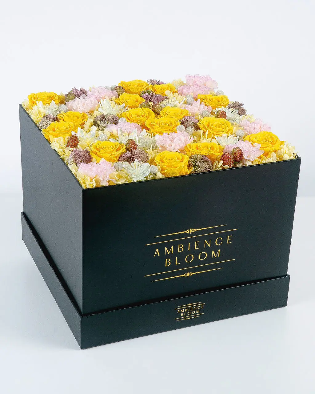 AB Signature Designs - Extra Large Luxury Box (Yellow)