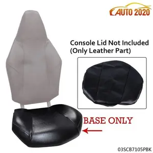 Fit for 2008+ Polaris RZR 570 800 900 Leather Seat Cover Kit Black Replacement