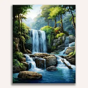 Cascade Haven Paint by Numbers Kit