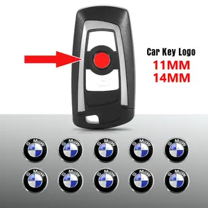 Car Aluminum Emblem Stickers Auto Remote Key Logo Decal For BMW 1 2 3 4 5 6 7 Series E46 E85 E60 E28 E39 E30 E36 E53 E87 E90 E70 X1 X2 X3 X4 X5 X7 M3 M4 M5 M6 M Performance F20 F10 F15 F30 G30 G32 G01 G02 G05 G06 G07 G26 G23 G22 G08 G16