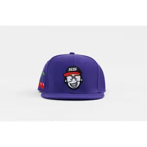 Purple Fitted Hat