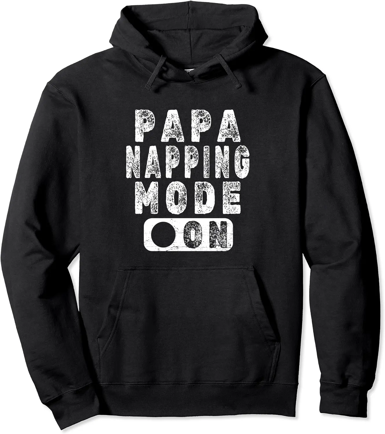 Papa Napping Mode On - Novelty Nap Lover Pullover Hoodie - Nicolelebro Shop 68B0CPVPR9DG