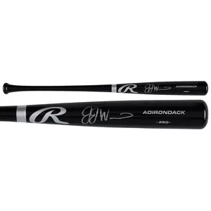 JJ Wetherholt St. Louis Cardinals Autographed Black Rawlings Pro Bat - Fanatics Authentic Certified