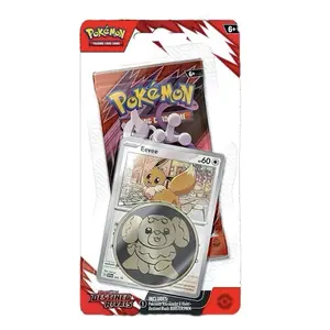 Pokemon Destined Rivals Blister Pack with Eevee Promo Card & Coin - Trading Card Game Collectible Sealed