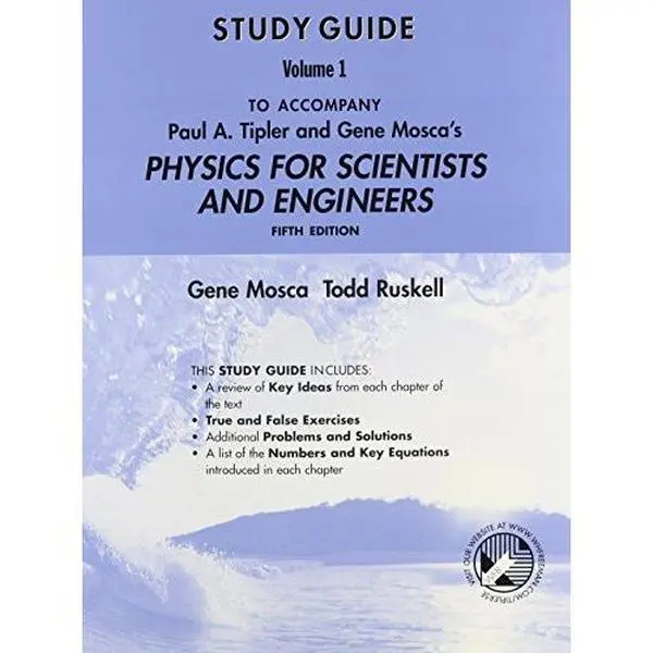 USED-Physics for Scientists and Engineers Study Guide, Volume 1 by Gene Mosca (Paperback)