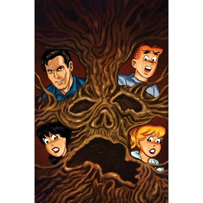 ARCHIE X ARMY OF DARKNESS #4 CVR I INC 1:20 BILL GALVAN VIRGIN VAR