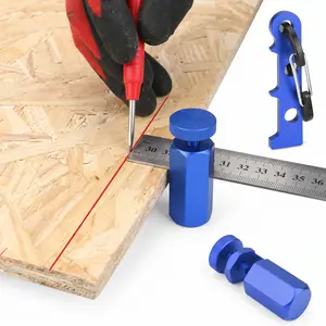 Tall Stair Gauges for Framing Square with Holder and Hook, Framing Jig for Speed Square, fathersdaygift,Framing Square Stops for Carpentry Squares & Circular Saw