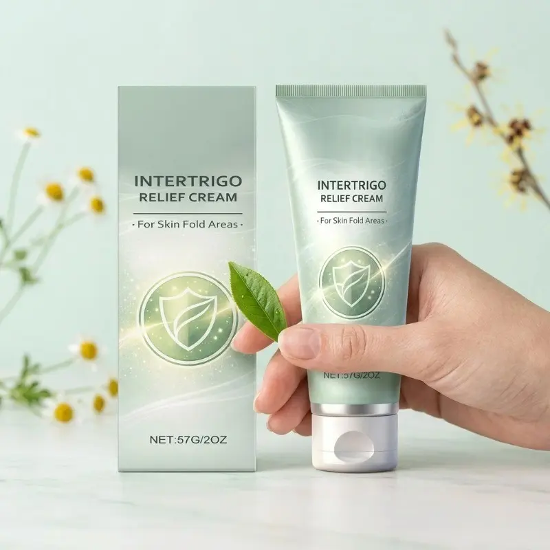 Intertrigo Relief Cream Soothe Discomfort Soothing Calm Redness Repair Skin Barrier Relief Skin Fold Areas Lasting Body Skin Care Cream