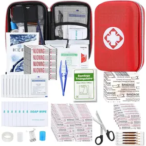 276 count  Kit   Camping Hiking  Supplies Small Compact Lovely Bag for School Outdoor, Basic Outdoor Essentials  Kit for Travel