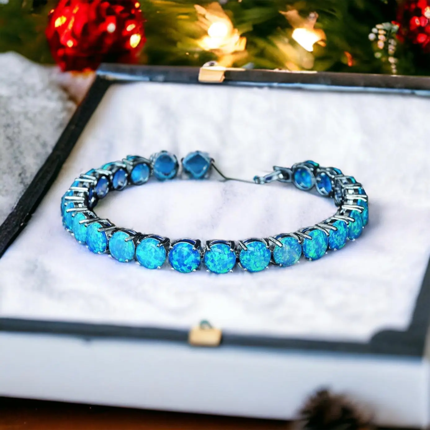 Blue Opal Bracelet