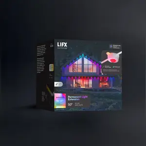 LIFX Outdoor SuperColor Permanent Light 50ft Extension - White