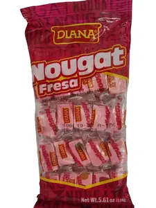 3 pack Candy Flavor Delicious Nougat Strawberry
