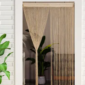 Decorative Colorful Button Beaded Curtain 100cmx200cm, Room Divider, Mosquito Net Window Screen, Long Tube Pearl Curtains, Wedding Decoration, Home Decoration Curtain