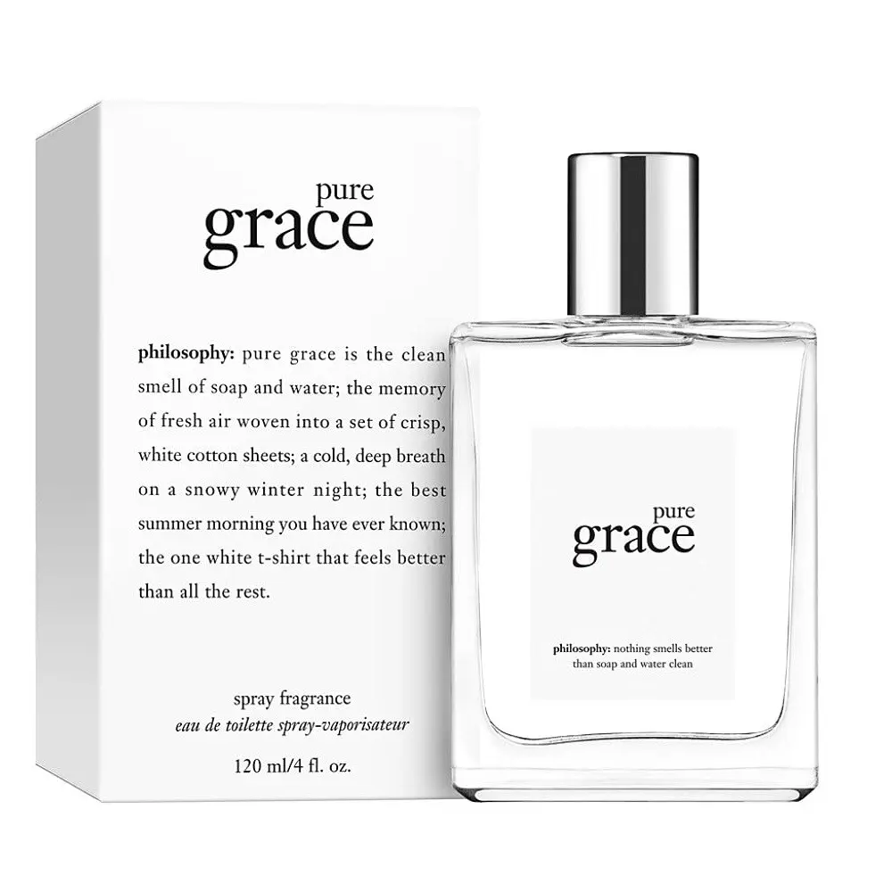 PHILOSOPHY PURE GRACE 4 OZ EAU DE TOILETTE SPRAY PHILOSOPHY PURE GRACE 4 OZ EAU DE TOILETTE SPRAY