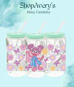 Abby Cadabby Magic glass can Drinkware Abby Cadabby Magic glass can Drinkware
