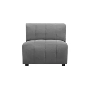 Lyric Slipper Chair - Grey