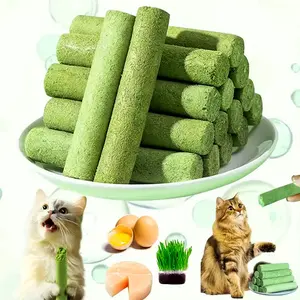 Catnip Stick Cat Treats, Herbal Chew Sticks For Pets, Dental oral Health And Appetite Enhancing, Perfect For Play And Snacks, Cat Chew Treats Cat Snack Alternative,18 Sticks/can catnip flavor cat grass treat hairball removal control snack stick hair ball