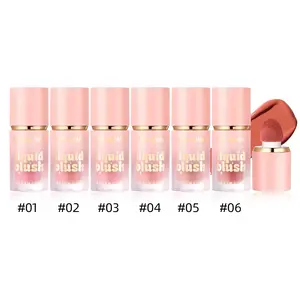 Long Lasting Liquid Blush, 1 Count Natural Look Blush for Daily Makeup, Lightweight Blush, Soft Color Shadow, Suitable for All Skins, Cosmetic