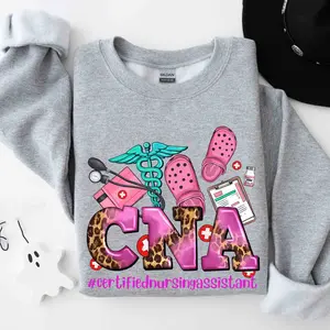 CNA Nurse Sweatshirt, Valentine Sweatshirt, Nurse Valentines Day Gift, Certified Nursing Assistant Sweatshirt, CNA Gift
