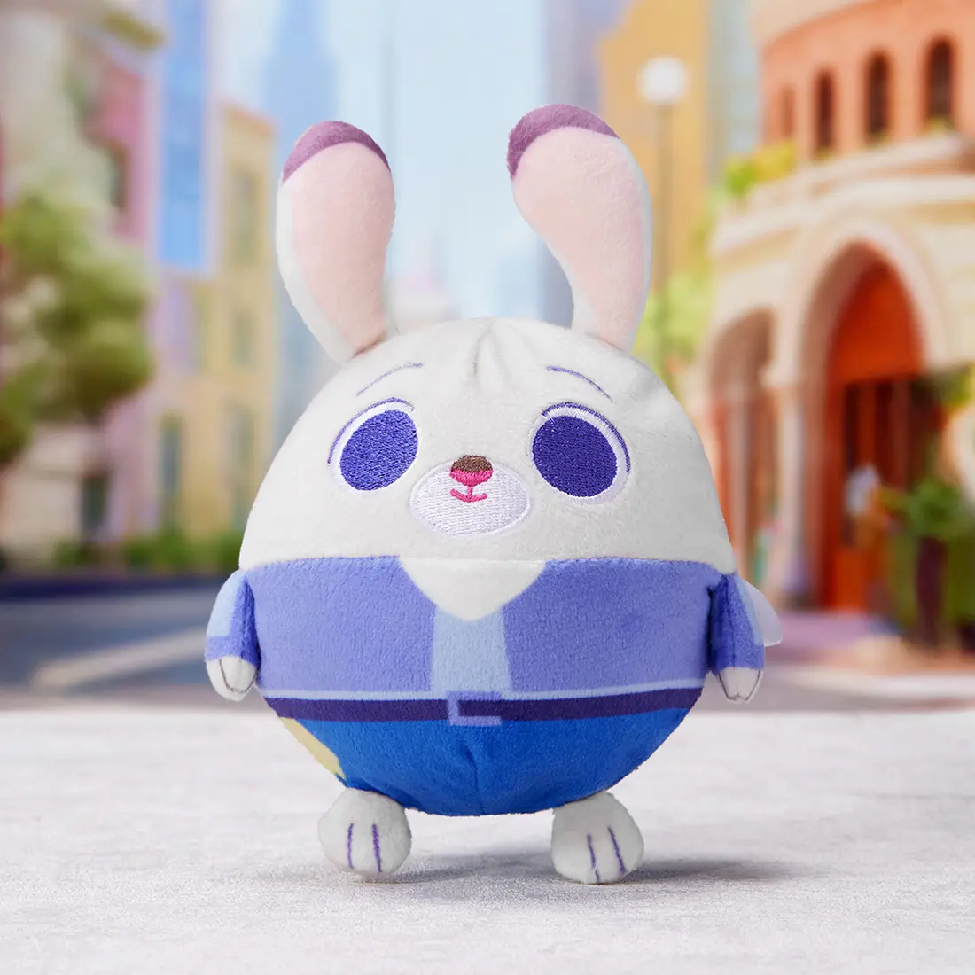 MINISO Zootopia Nick & Judy Squishies Toys - Slow-Rebound Soft Plush Stress Relief Stuffed Toys, Portable Mini Size for Daily Relaxation, Ideal Gift for Zootopia Fans Back-to-School Use