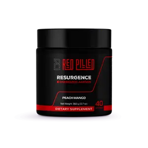 Redpilled Supplements Resurgence - Pre-workout & Aminos (Peach Mango) - 40 Servings