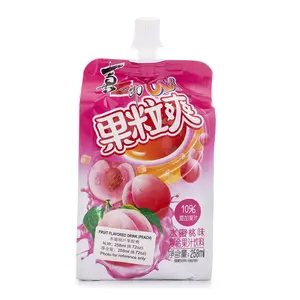 Strong Food Cici Fruit Jelly Drink, Peach Flavor 258 ml