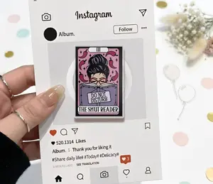 The Smut Reader MagSafe Phone Grip: Tarot Card Bookish Do Not Disturb Magnetic Phone Holder, Romance Reader Gifts, Phone or Kindle Popgrip