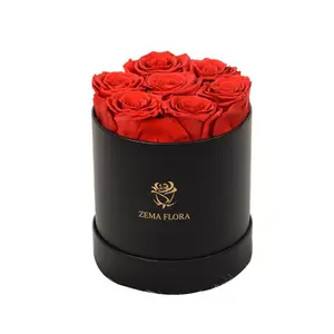 Red Preserved Rose Box