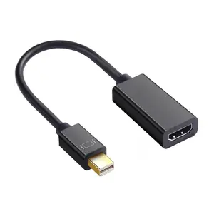 Mini Displayport to HDMI Adapter Gold-Plated Thunderbolt to HDMI Cable for MacBook Pro Air Mac mini Microsoft Surface Pro