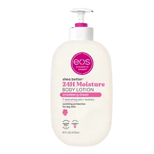 eos Shea Better Body Lotion for Dry Skin, Strawberry Dream, 16 fl oz