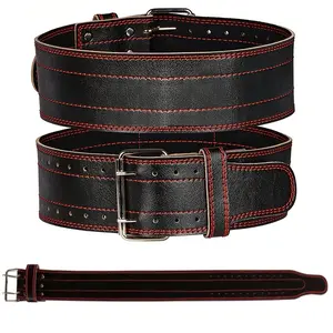 Powerlifting Fitness Waist Belt, Squat Deadlift Men Women Weightlifting Sports Back Support, Gym Workout Training Equipment