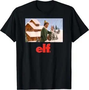 Elf Buddy Waving T-Shirt