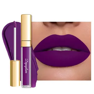 Purple Lipstick Matte for Women SuperStay Long Lasting Lipstick Smudge Proof Dark Purple Liquid Lipsticks Cruelty Free Lip Makeup for Mother's Day(DM22 PurpleCrystal)