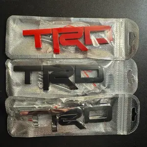 Racing Style Front Grille Badge :3D Metal Emblem Compatible with Tacoma, Tundra & 4Runner