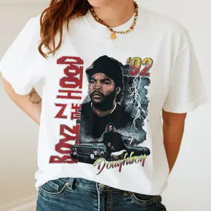 Boys N The Hood T-Shirt, Dough Boyz Shirt, Midwest Princess, Chappell Roan Shirt, Music Merch, Unisex Cotton Tee, Comfortable Fabric Shirt, Basic Clothing, Casual Outfit