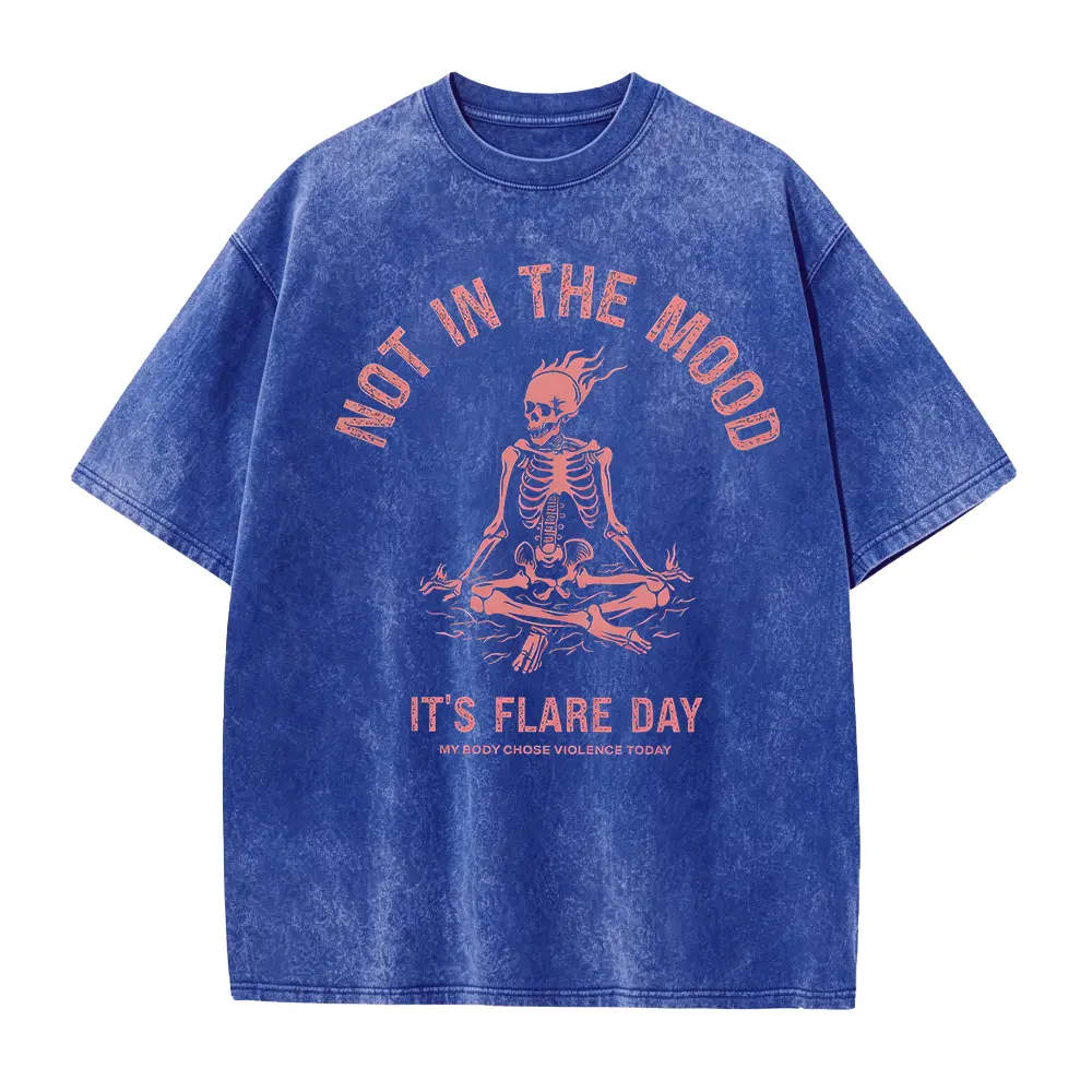 Funny Skeleton Tshirt, Rare Disease Awareness Gift, Flare Day, Invisible Illness Gift for Friend