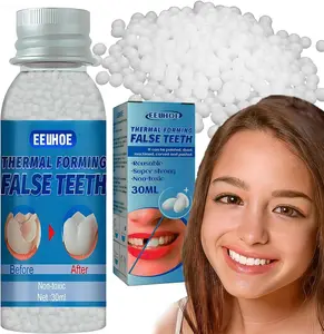 EELHOE Moldable Dental Gel Dentures Temporary Fillings Cavities and Teeth Fillings Temporary Tooth Filling