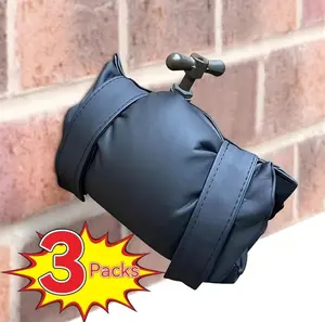 【Buy 3, get 1 free】Black Outdoor Faucet Covers for Winter Freeze Protection, Upgraded Thicken 8.5" H x 6.1" W Outside Garden Faucet Socks for Winter Waterproof Reusable Hose Bibs Insulated Spigot Cover