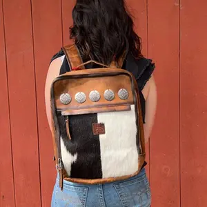 STS Ranch Vaquero Concho Cowhide Lennon Backpack STS34152