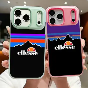 fashion tennis ellesse Phone Case Phone Case For iPhone17 16 15 14ProMax 13mini 12pro Crystal clear and lightweight jelly 2026 new double-layer shockproof liquid skin feel