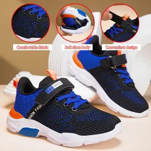 Boys' & Girls' Mesh Shoes Lightweight Running & Tennis Sneakers Indoor & Outdoor Training Comfortable Soft Shoe Body Convenient Design