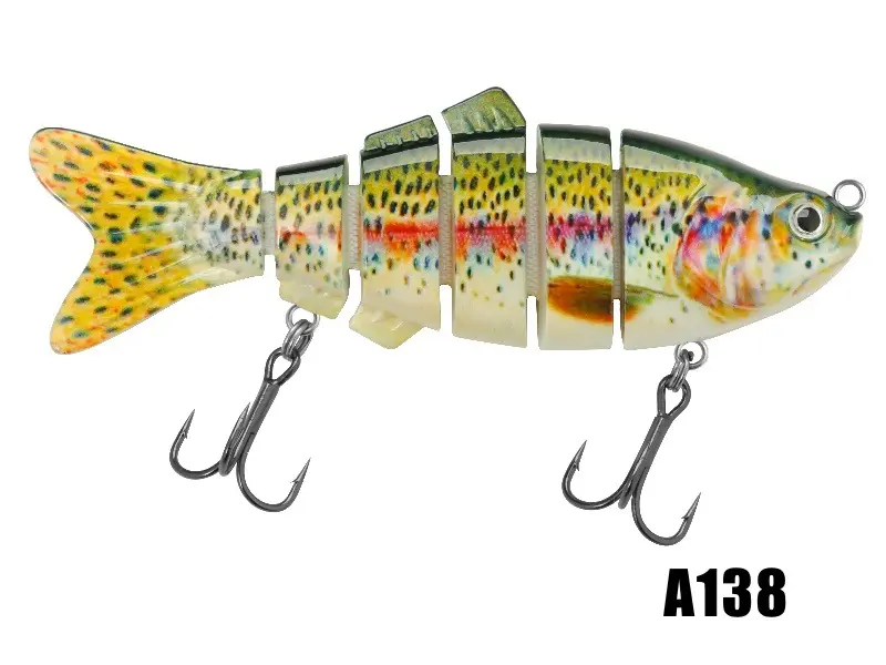 Amazon Supplies 6 Knots Of Multi-section Bait Bionic Swimming Lure Lure